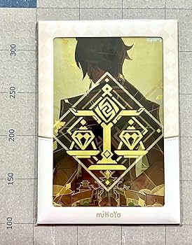 原神 紅葉 鍾離 色紙 海外限定 原神 運命の日シリーズ 色紙 Genshin 鍾離（2023 Ver.） 2025年6